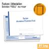 Facture / Attestation d'Entretien Fioul