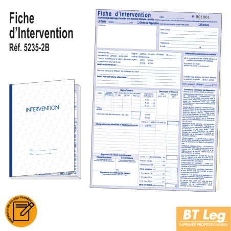 Fiche d'Intervention Légale