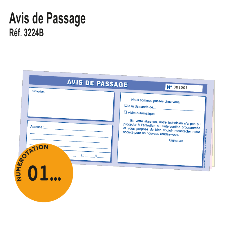 Avis de Passage