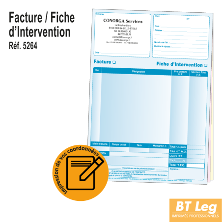 Facture / Fiche d'Intervention